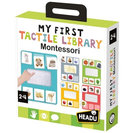 Headu - Montessori prima mea biblioteca tactila Headu - 1